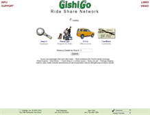 Tablet Screenshot of gishigo.com